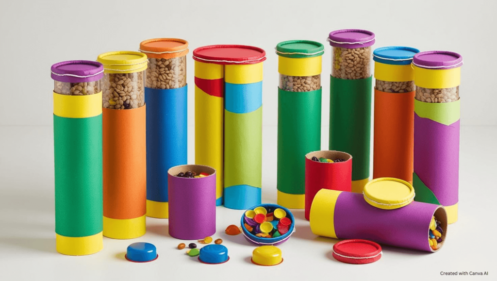 musical band preschool craft